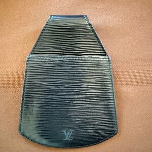 Louis Vuitton Noir Epi Sherwood Belt Pouch